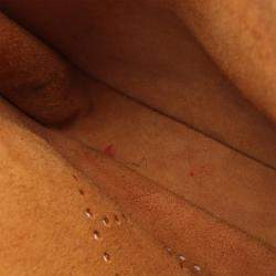 Pre Owned Hermes Gold Taurillon Clemence Evelyne Crossbody Bag GM