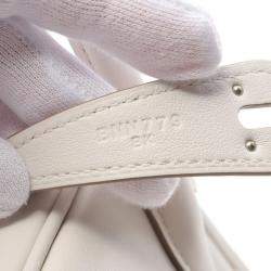 Hermes Gris Pale Swift Leather Lindy 26 Shoulder Bag