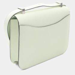 Hermes Vert Fizz Epsom Leather Constance 24 Shoulder Bag