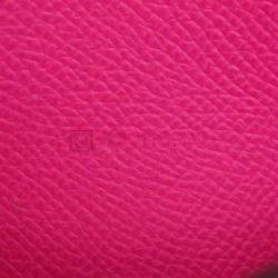Hermes Pink Epsom Leather Constance Long Wallet