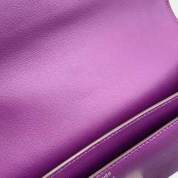 Hermes Evercolor Elan Anemone Constance Shoulder Bag