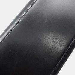 Hermes Black Calf Leather Box Kelly 28 Top Handle Bag
