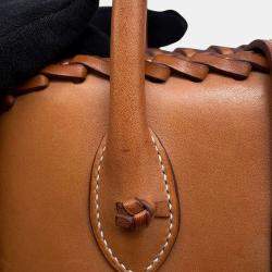 Hermes Natural/Fauve Willow Barenia Leather Bolit Picnic Size 24