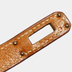 Hermes Gold Gulliver Kelly 20 Retourne Handbag