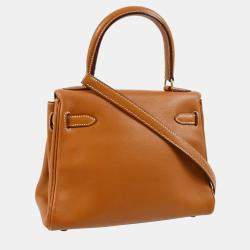 Hermes Gold Gulliver Kelly 20 Retourne Handbag