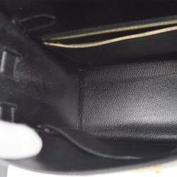 Hermes Black Box Calf Kelly 32 Sellier Handbag
