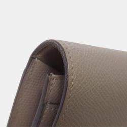Hermes Epsom Leather Constance Long Wallet 