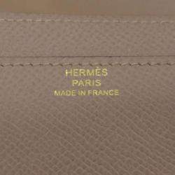 Hermes Epsom Leather Constance Long Wallet 