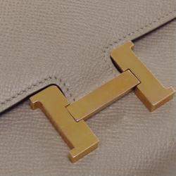 Hermes Epsom Leather Constance Long Wallet 