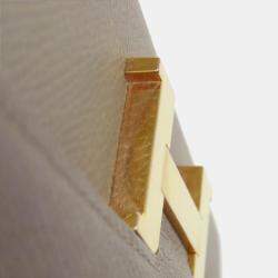 Hermes Epsom Leather Constance Long Wallet 