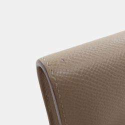 Hermes Epsom Leather Constance Long Wallet 
