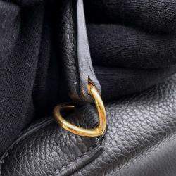 Hermes Black Togo Leather Kelly Retourne 28 Top Handle Bag
