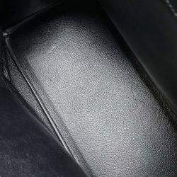 Hermès Black Ardennes Leather Haut A Courroies 32