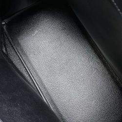 Hermès Black Ardennes Leather Haut A Courroies 32