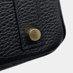Hermès Black Ardennes Leather Haut A Courroies 32