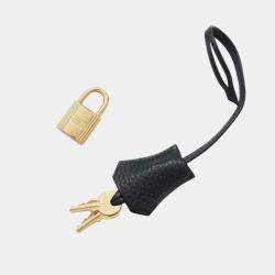 Hermès Black Ardennes Leather Haut A Courroies 32