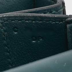 Hermes Vert Cypres Epsom Leather Gold Finish Mosaique Au 24-17 Bag