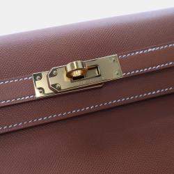Hermes Gold Veau Madame Kelly Elan