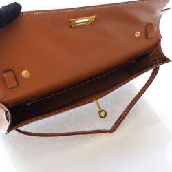Hermes Gold Veau Madame Kelly Elan