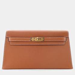 Hermes Gold Veau Madame Kelly Elan