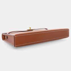 Hermes Gold Veau Madame Kelly Elan