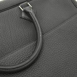 Hermes Black Fjord Plume Doc 38 Handbag