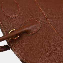 Hermes Noisette Ardennes Bolide 35 Handbag