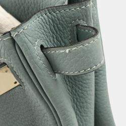  Hermes Ciel Taurillon Clemence Kelly 28 Retourne Handbag
