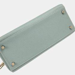  Hermes Ciel Taurillon Clemence Kelly 28 Retourne Handbag