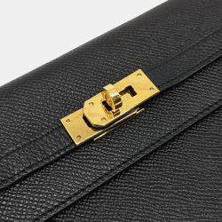 Hermes Black Togo Leather Kelly