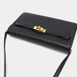 Hermes Black Togo Leather Kelly