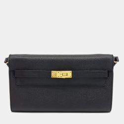 Hermes Black Togo Leather Kelly