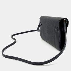 Hermes Black Togo Leather Kelly