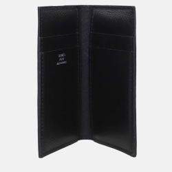Hermes Black Epsom Leather MC2 Euclide Card Holder