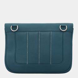Pre Owned Hermes Blue  Berline 28 Shoulder Bag