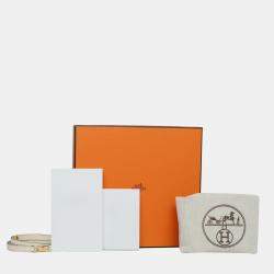 Hermes White Epsom Leather Mini Kelly Bag