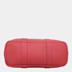 Hermes Pink Garden Party Zip Tote