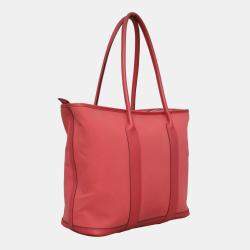 Hermes Pink Garden Party Zip Tote