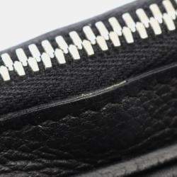 Hermes Black Leather Evergrain Shoulder Bag