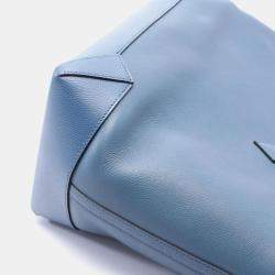 Pre Owned Hermes Agate Evercolor Leather Maxibox Cabas 36 Tote Bag
