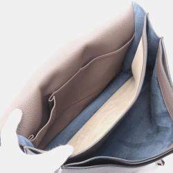 Hermes Purple Togo Leather Sac A Depeche 38 Verso Business Bag