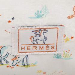Pre Owned Hermes Gris Cabriole Mother'S Bag Pearl Bag  