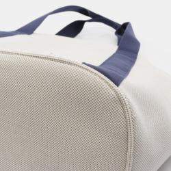 Pre Owned Hermes Gris Cabriole Mother'S Bag Pearl Bag  