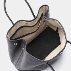 Pre Owned Hermes Black Leather Garden Party Tote Bag