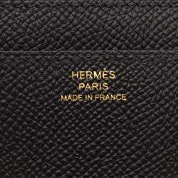 Hermes Black Epsom Leather Constance To Go Shoulder Bag