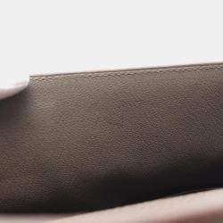 Hermes Gris Etain Taurillon Clemence Kelly 35 
