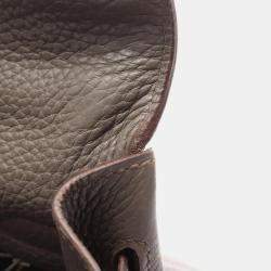 Hermes Gris Etain Taurillon Clemence Kelly 35 