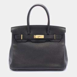 Hermes Black Togo Birkin 30 