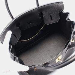 Hermes Black Togo Birkin 30 