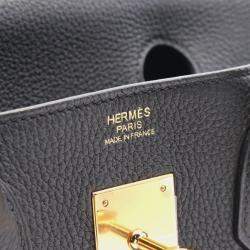 Hermes Black Togo Birkin 30 